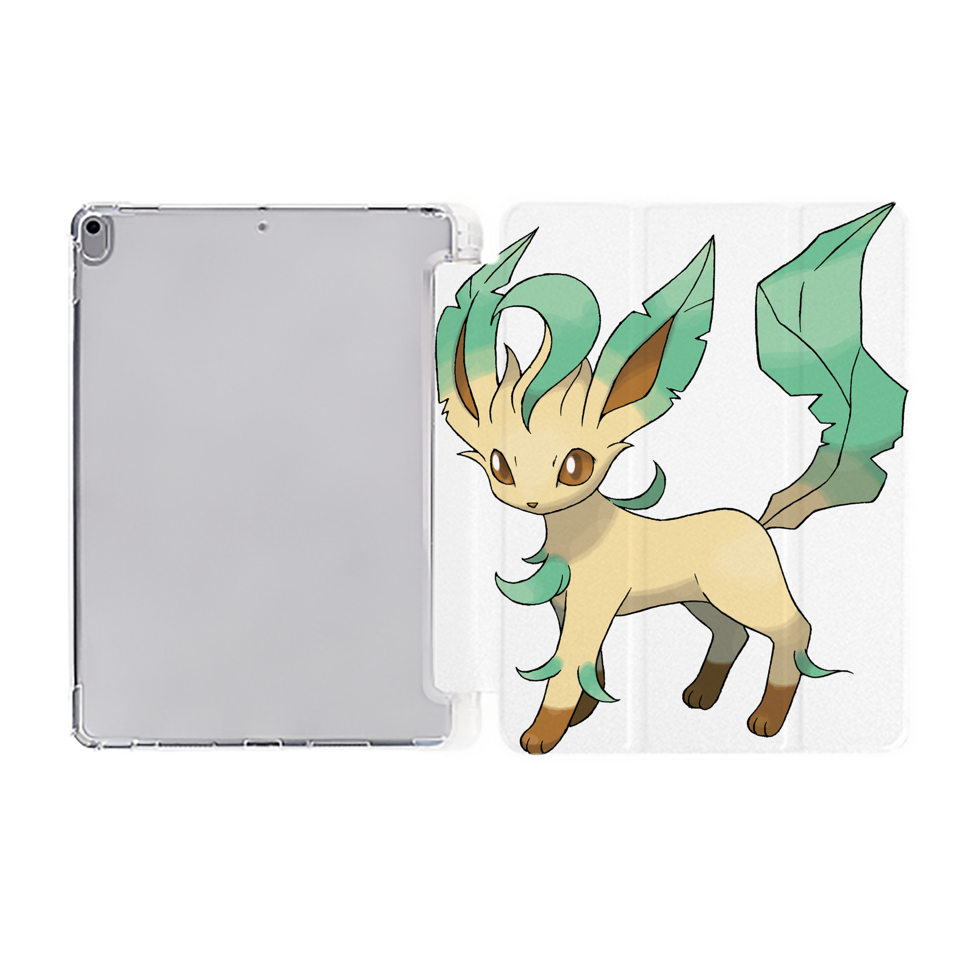 （画像用） ポケットモンスター Pokémon IPad ケース ペン収納付き 三つ折りスタンド PUレザー×シリコン 対応機種9.5/10.5/10.9インチ